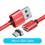 Micro USB Cable Magnetic Cable 3A Fast Charge 1m 2m Android