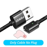 Micro USB Cable Magnetic Cable 3A Fast Charge 1m 2m Android