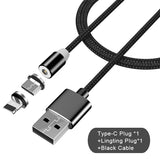 2 in 1 Magnetic Charger Cables Lighting For iPhone