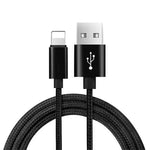 Nylon USB Fast Charging Cable For Apple