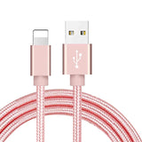 Nylon USB Fast Charging Cable For Apple