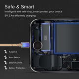 Micro USB Cable 2.4A Nylon Quick Charge Data Wire Microusb Charger Cable