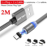 Fast Charging Magnetic Cable Micro USB Type C
