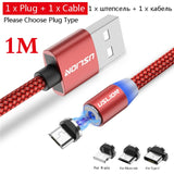 Fast Charging Magnetic Cable Micro USB Type C