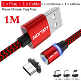 Fast Charging Magnetic Cable Micro USB Type C